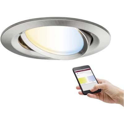 Paulmann 92961 LED-inbouwlamp LED LED vast ingebouwd 6 W IJzer (geborsteld)