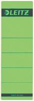 Leitz rugetiketten, zelfklevend, ft 6,1 x 19,1 cm, pak van 10 stuks, groen - thumbnail