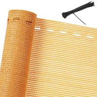 Balkon Privacy Scherm Beige 1,4 x10m - thumbnail