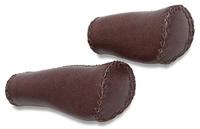 Selle Orient lederen handvatten set bruin 130/92 mm - thumbnail