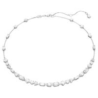 Swarovski 5676989 Ketting Mesmera zilverkleurig-wit 38-45 cm - thumbnail