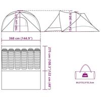 Gezinstent 6-persoons waterdicht groen - thumbnail