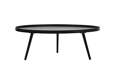 Woood Mesa bijzettafel Ø100 cm Zwart Woood Mesa bijzettafel Ø100 cm Zwart