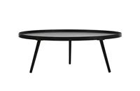 Woood Mesa bijzettafel Ø100 cm Zwart - thumbnail