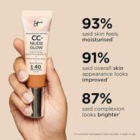 IT Cosmetics CC+ Nude Glow SPF40 Medium Tan - Tube 32 ml BB & CC Cream - thumbnail