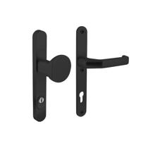 Intersteel Smal voordeurbeslagVurano PC 92mm zwart - 0023.379849 - thumbnail