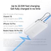 Powerbank Xiaomi Grijs 20000 mAh - thumbnail