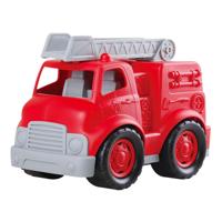 Playgo biobased brandweerwagen rood - 28cm - thumbnail
