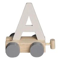 JeP kids houten treinletter A-blauw - thumbnail