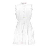 Frankie & Liberty Zomer jurk meisjes - wit - Rosette - thumbnail
