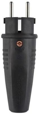 Enzo randaarde stekker | volrubber abl | - 6141240