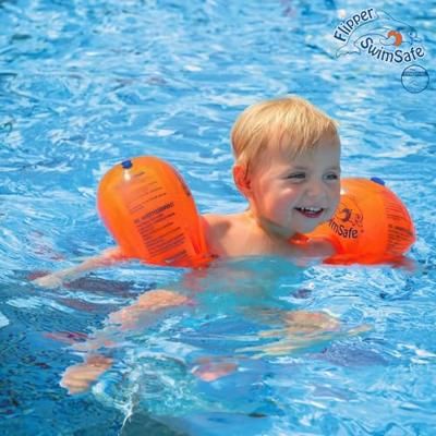 Swimsafe zwemmouwtjes flipper oranje 2 stuks