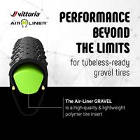 Vittoria Air-Liner Gravel Tube Insert Groen - thumbnail
