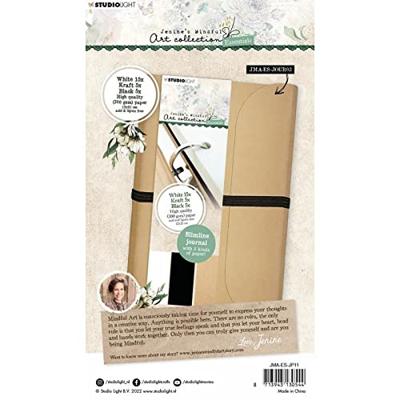 Studio Light • jenine's mindful art refill for slimline journal in white/black/kraft