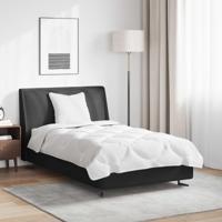 Dekbed Set met kussen 2 pcs Wit Microfibre - thumbnail