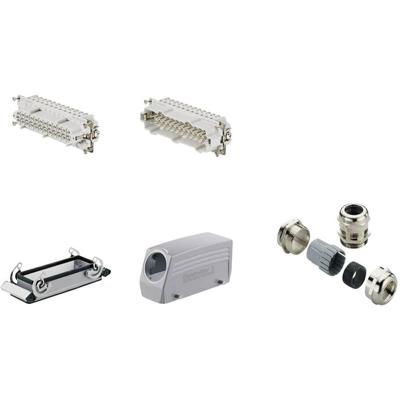 Weidmüller Connectorset RockStar® HDC HE 1712530000 1 stuk(s) Weidmüller Connectorset RockStar® HDC HE 1712530000 1 stuk(s)