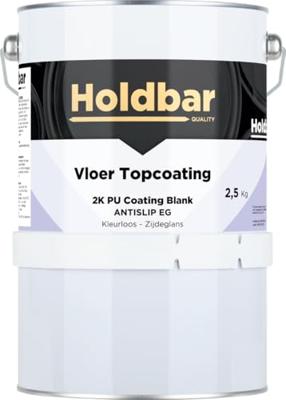 Holdbar Vloer Topcoating Zijdeglans Antislip (Extra grof) 2,5 kg