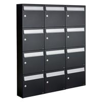 Allux Flow Set 3-Breed, 4-Hoog Zwart - 40040070_3x4 - thumbnail