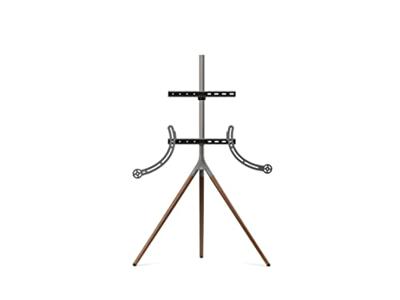 OneForAll WM7471 Vesa 400 Tripod TV standaard walnoot TV standaard Bruin - thumbnail