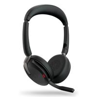 Jabra Evolve2 65 Flex Headset Bedraad en draadloos Hoofdband Kantoor/callcenter Bluetooth Zwart - thumbnail