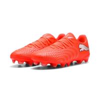 PUMA Future 9 Play Gras / Kunstgras Voetbalschoenen (MG) Felrood Zilver Zwart - thumbnail