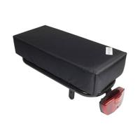 en Zo Fietskussen Bagagedragerkussentje BIG Zwart - thumbnail