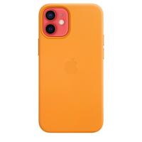 Apple Leren MagSafe Hoesje iPhone 12 Mini California Poppy - thumbnail