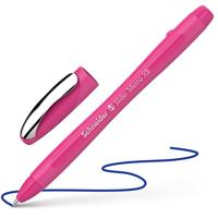 Schneider Schreibgeräte Etui 4x Memo + 1x Rave power pink 150265 Balpen Kleur inkt: Blauw 5 stuk(s) - thumbnail