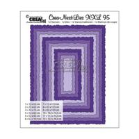 Crealies • crea-nest-lies xxl rechthoeken met ruwe randen - thumbnail