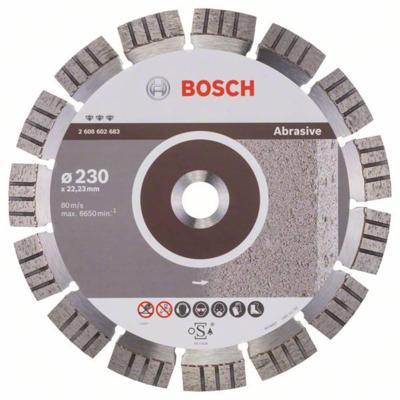 Bosch Accessories 2608602683 Bosch Power Tools Diamanten doorslijpschijf Diameter 230 mm 1 stuk(s) Bosch Accessories 2608602683 Bosch Power Tools Diamanten doorslijpschijf Diameter 230 mm 1 stuk(s)