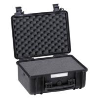 Explorer Cases 3818hl zwart met plukschuim - thumbnail