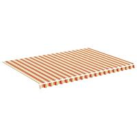 Vervangingsdoek voor luifel 5x3,5 m geel en oranje - thumbnail