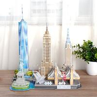 Revell 3d puzzel bouwpakket york skyline - thumbnail