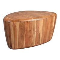 Dutchbone Organische Salontafel 'Ayla' Acaciahout, 58 x 45cm - thumbnail