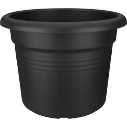 Bloempot Green basics cilinder 80cm living black elho - Elho