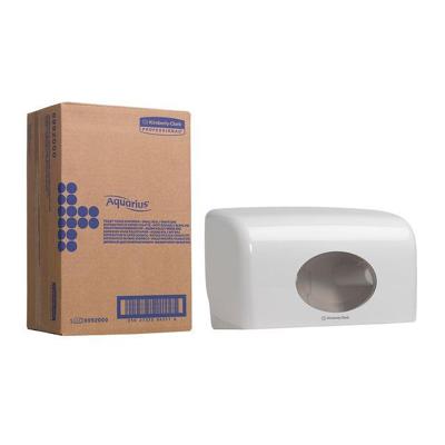 Toiletpapierdispenser Kimberly Clark Aquarius duo wit 6992
