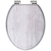 Schutte MDF WC-bril LIGHT WOOD met soft-close 80192 - thumbnail