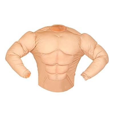 Spierballenshirt Bodybuilder kostuum