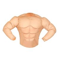 Spierballenshirt Bodybuilder kostuum - thumbnail