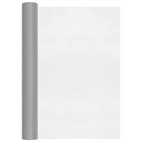 Gaas 60x1000 cm roestvrij staal zilverkleurig - thumbnail