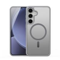 Dux Ducis Yind Samsung Galaxy S25 hoesje - slanke backcover met MagSafe ondersteuning - Grijs - thumbnail