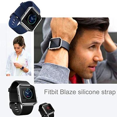 FitBit Blaze sport horloge band / siliconen alleen voor Fitbit Blaze - Geel