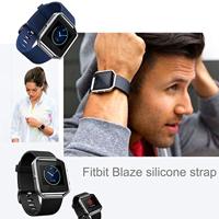 FitBit Blaze sport horloge band / siliconen alleen voor Fitbit Blaze - Groen - thumbnail