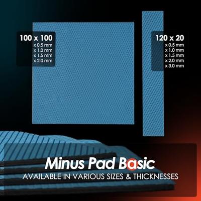 Thermal Grizzly Minus Pad Basic Warmtegeleidend pad 3 mm (l x b) 120 mm x 20 mm