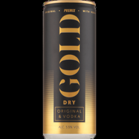 Gold Dry Original & Vodka Premix Alcoholic Beverage 250 ml bij Jumbo - thumbnail