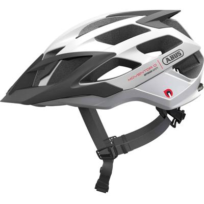 ABUS helm moventor quin - polar white - maat l 57-61