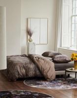 Essenza Dekbedovertrek Aurelie Café Noir-1-persoons (140 x 200/220 cm) - thumbnail