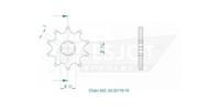 ESJOT Sprocket 520 10z standard - thumbnail