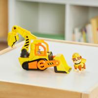 Paw Patrol Rubble & Crew Rubble’s Bulldozer + Figuur - thumbnail
