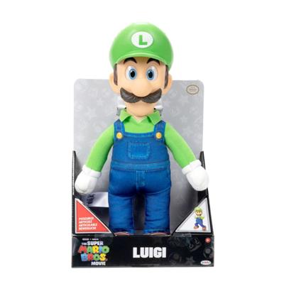 Nintendo Super Mario Movie knuffelpop Luigi - 35 cm